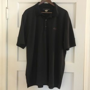 Greg Norman men’s black play dry polo